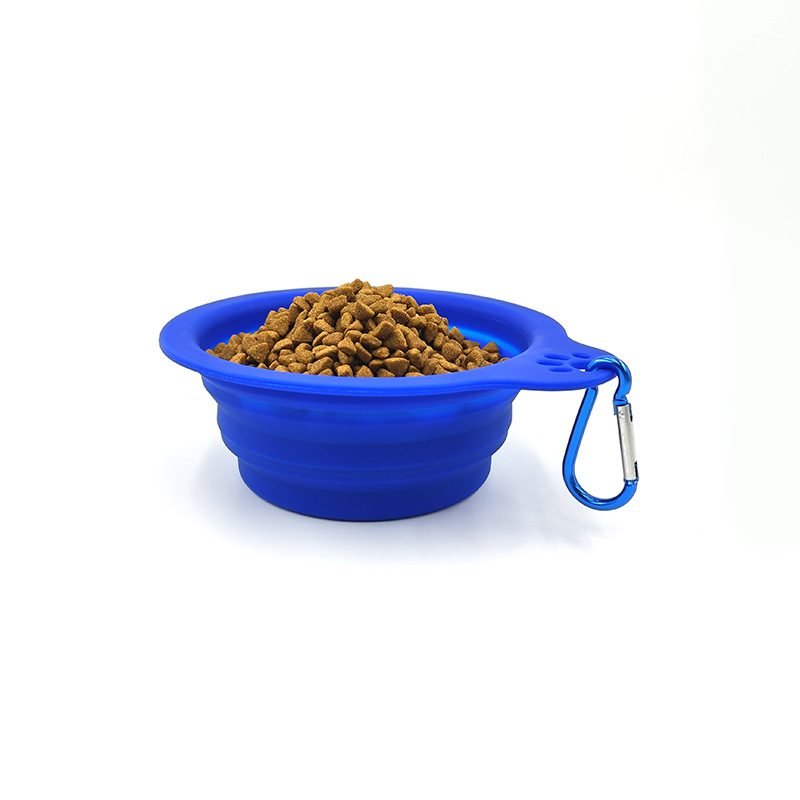 big silicone collapsible dog bowl