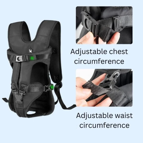 adjustable chest carrier for dog