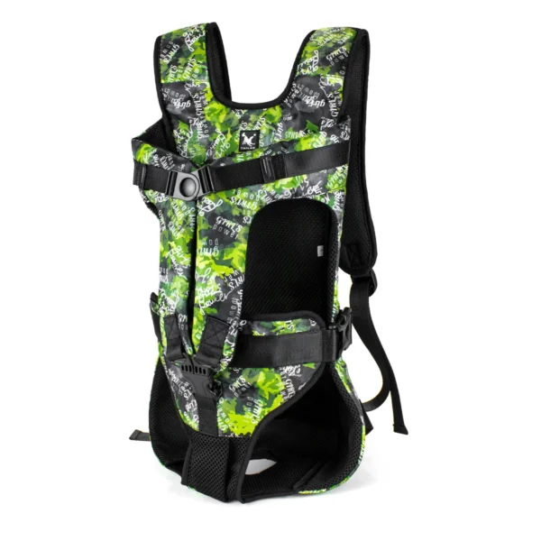 green dog front carrier