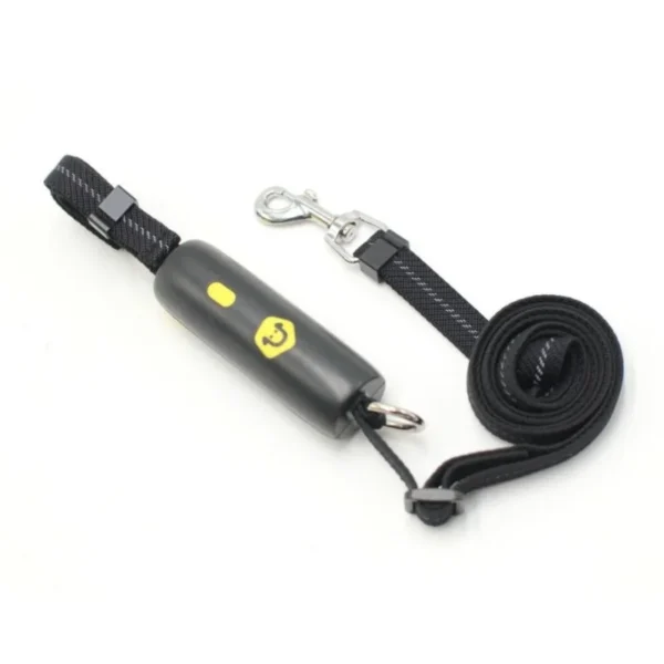 black dog leash