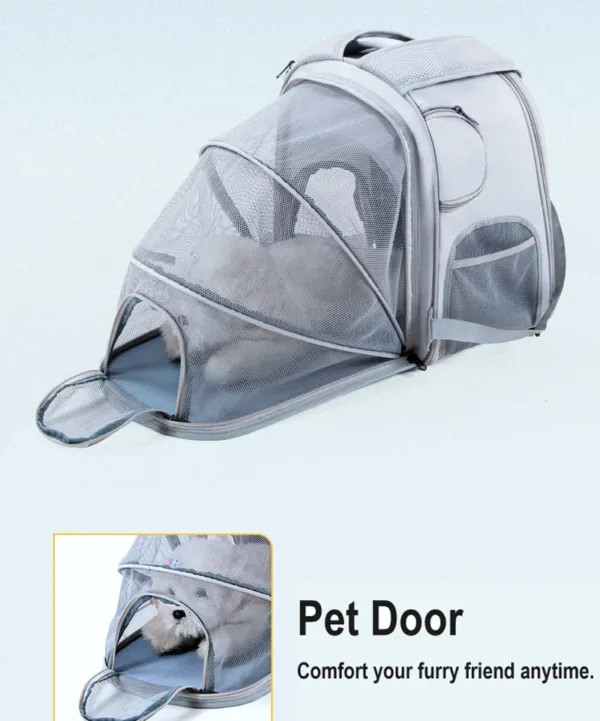 pet backpack carrier expandable