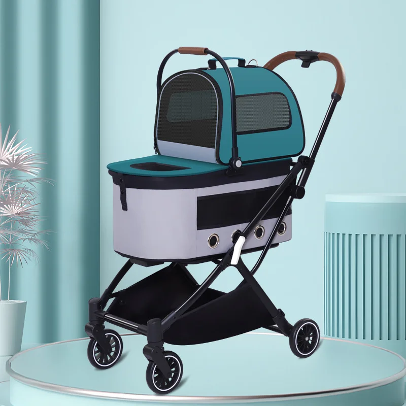 double pet stroller