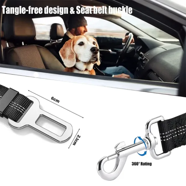 large dog seat belt