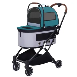 pet stroller double