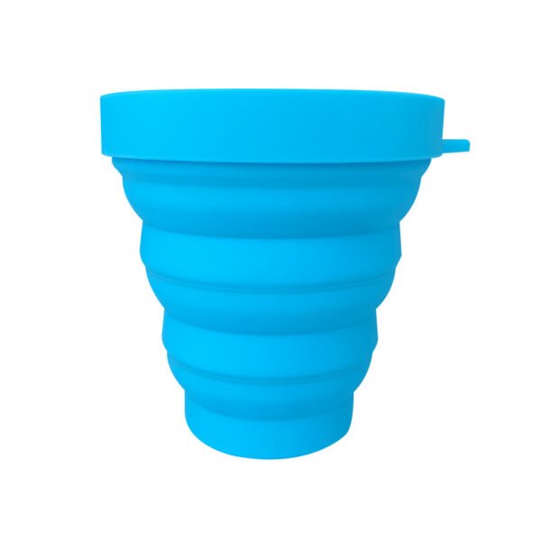 Collapsible Silicone Bowl blue