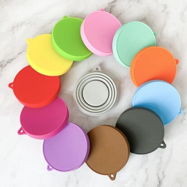 pet Collapsible Silicone Bowl