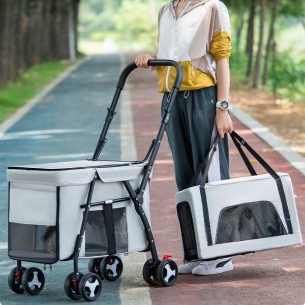 Dual Rolling Pet Carrier - Image 5