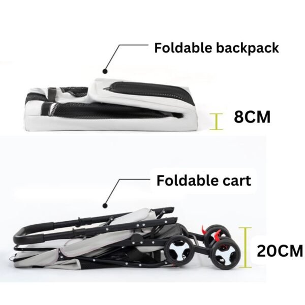 foldable Rolling dog carrier