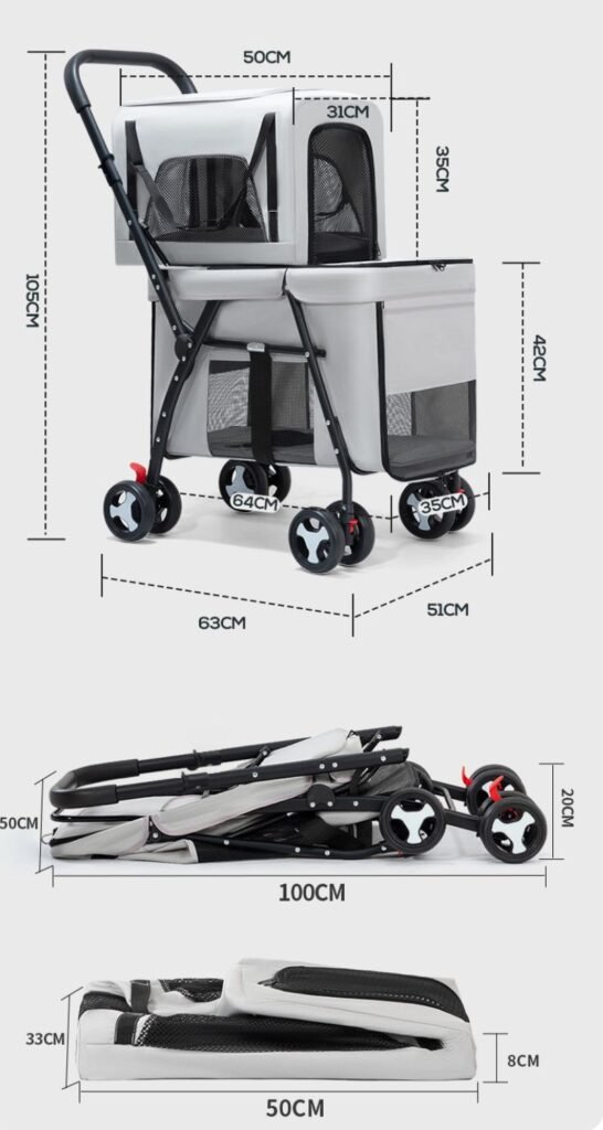 pet carrier with wheel