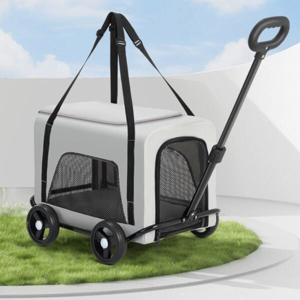 collapsible pet stroller