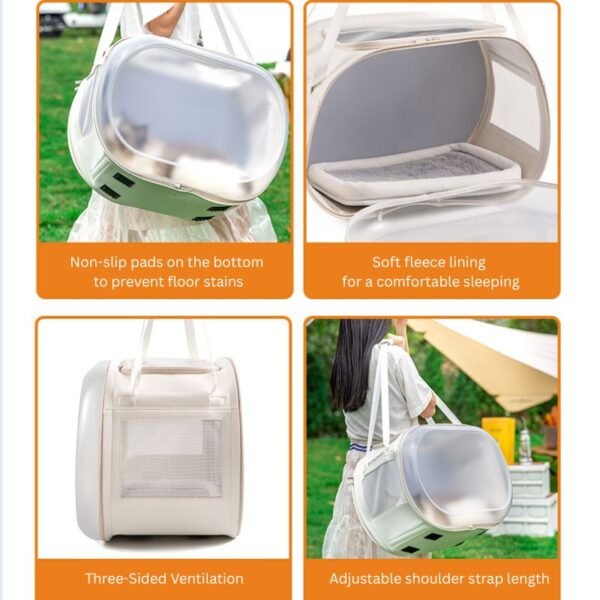 Stylish Cat Suitcase - Image 9