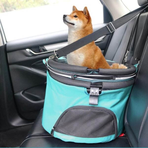 3-Wheel Dog Stroller with Removable Carrier - Image 5