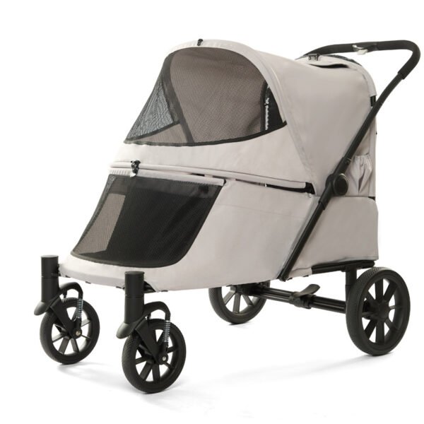 large dog pram with ramp