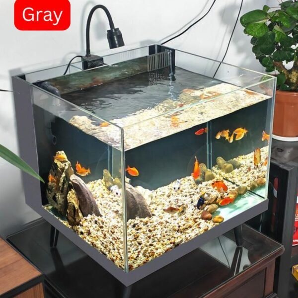 Small Fish Tank with Filter & Light - Image 6