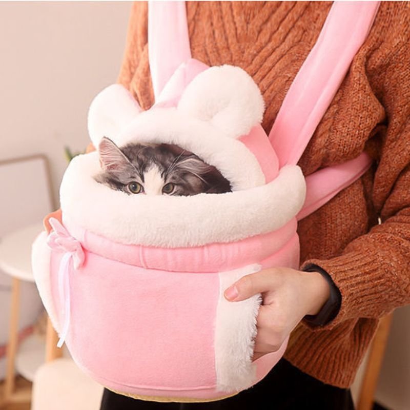 Pink Cat Carrier Backpack