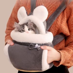 soft cat backpack