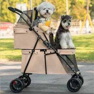dog stroller for two dogs